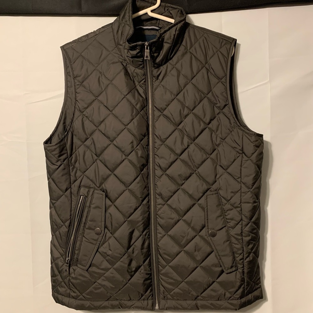 Nautical Men’s Quilted Puffer Vest Jacket